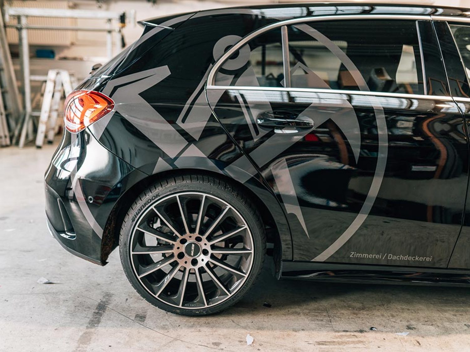 A Klasse Auto Folierung für Zep Team in Bielefeld