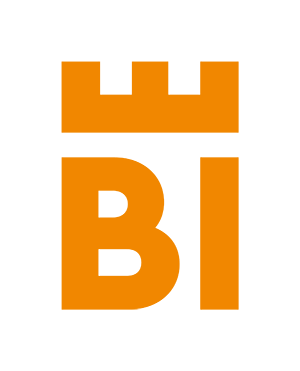Orange Logo von Bieledeld