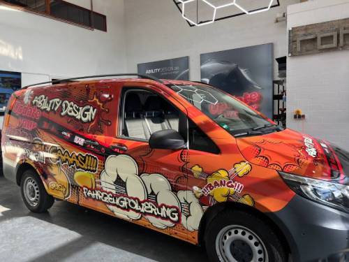 Mercedes Vito Autofolierung Bielefeld